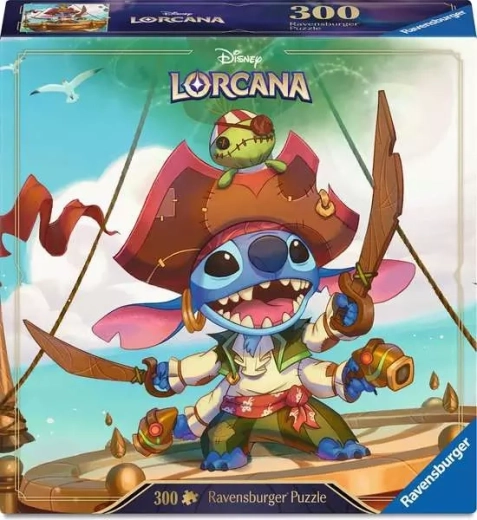 Puzzle Ravensburger Disney Lorcana Stitch – bucanero alienígena (300 piezas)
