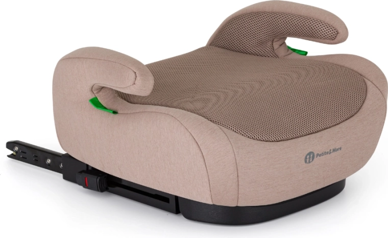 Elevador Petite&Mars Optimus Pro i-Size Air Tan Brown (125–150 cm)