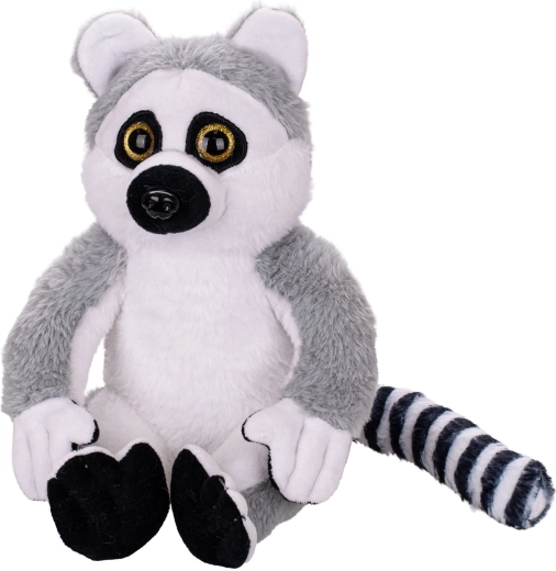 Lémur de peluche 25 cm sentado para bebés desde el nacimiento