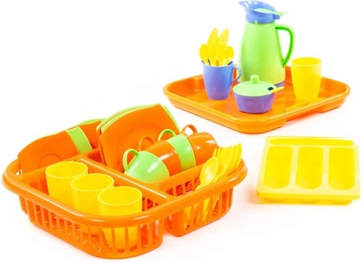 Juego de servicio con bandeja de 40 piezas