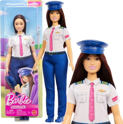 Barbie carrera piloto muñeca