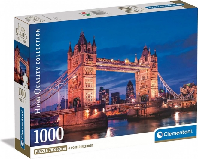 Puzle de 1000 piezas - Tower Bridge de noche