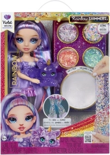 Muñeca Rainbow High Shimmers Slime Violet