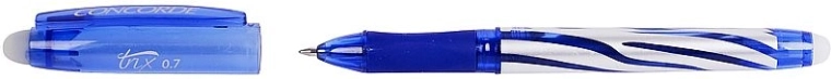 Roller borrable CONCORDE Trix, recambio azul 0,7 mm