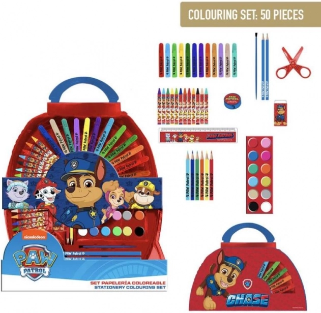 Set de pintura para niños PAW PATROL – 50 pcs
