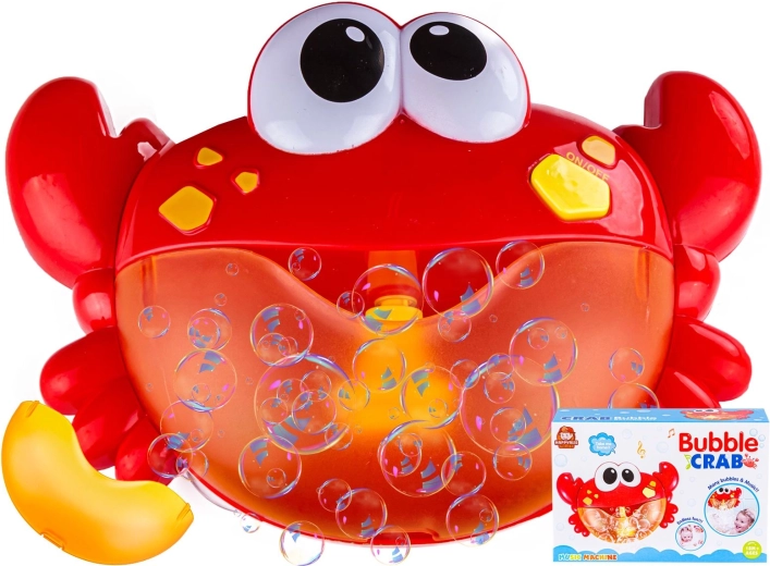 Burbujero para la bañera con forma de cangrejo - 1 unidad