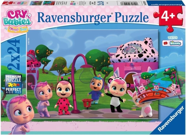 Puzzle Ravensburger Cry Babies Magic Tears 2×24 piezas