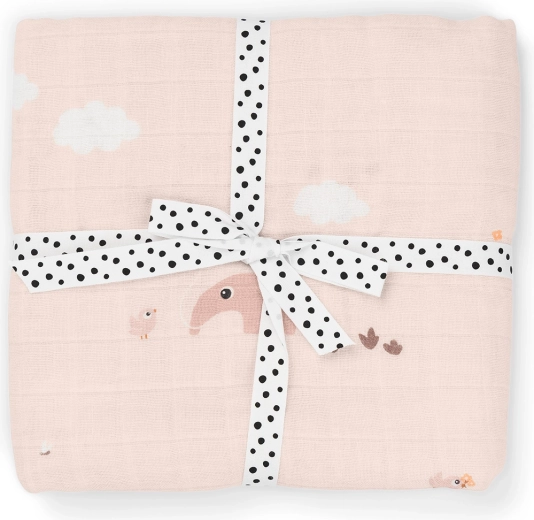 Pañal de muselina para envolver Done by Deer Playground rosa