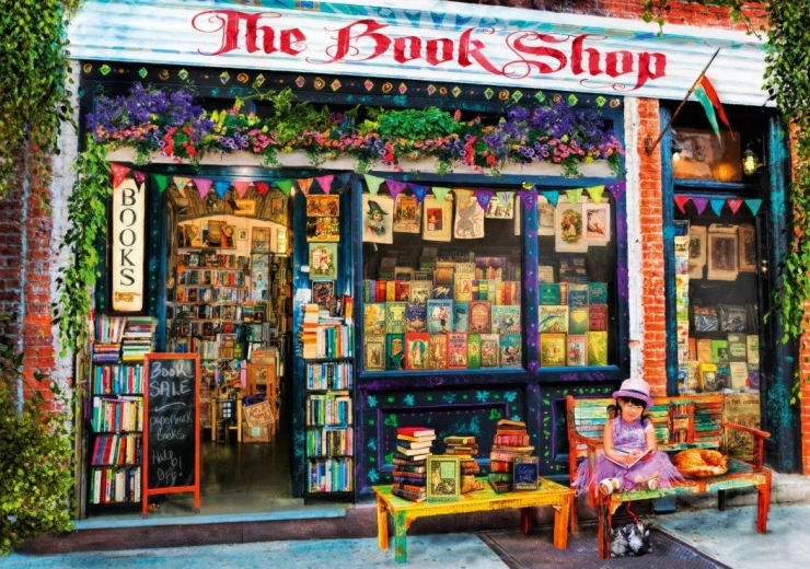 Puzzle Bluebird Librería infantil 2000 piezas