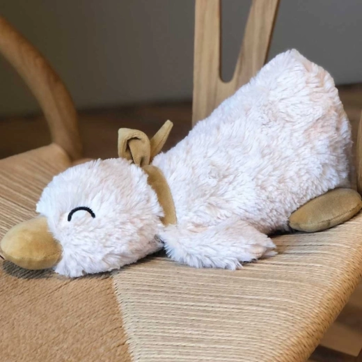 PETÚ PETÚ amigo de peluche Delilah teddy bear duck off white