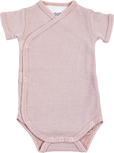 Body infantil Lodger de algodón hidrófilo con manga corta ciumbelle tan, talla 74