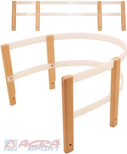 Respaldo para trineo ACRA de madera - 1 unidad