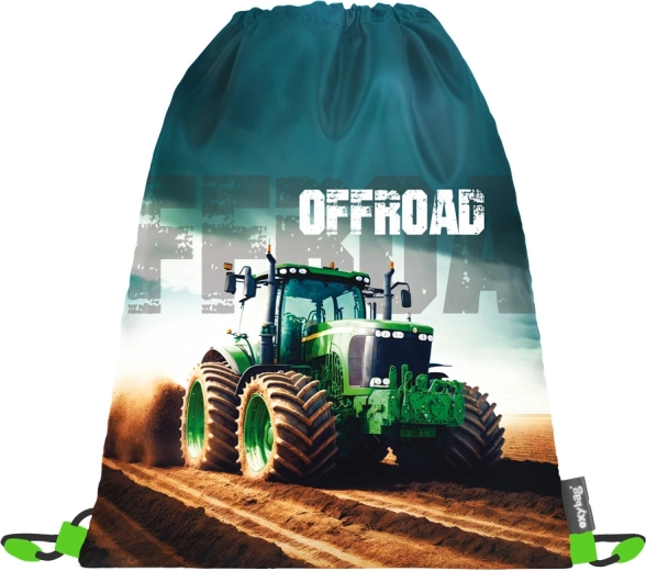 OXYBAG bolsa para zapatillas con motivo de tractor 30 × 37 cm