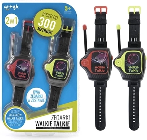 Relojes infantiles con walkie-talkie con un alcance de hasta 300 m - 2 unidades