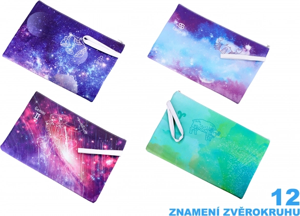 Carpeta con cremallera A4 Signos del Zodiaco