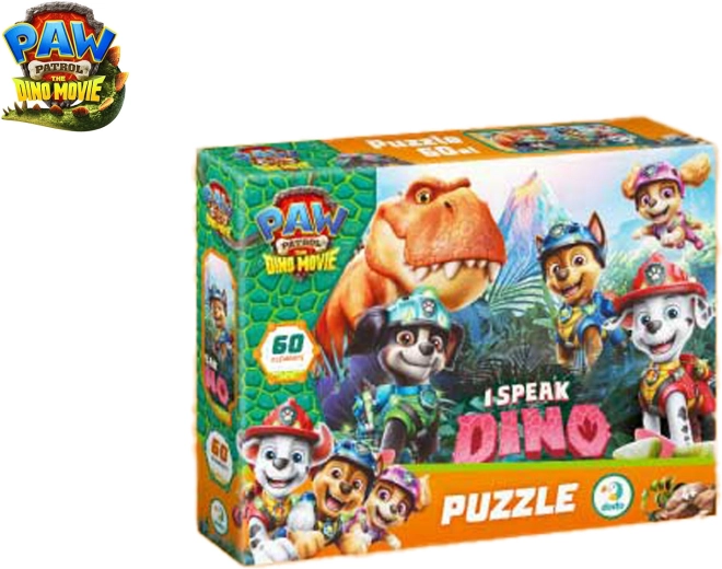 Puzzle Patrulla Canina: The Dino Movie 60 piezas