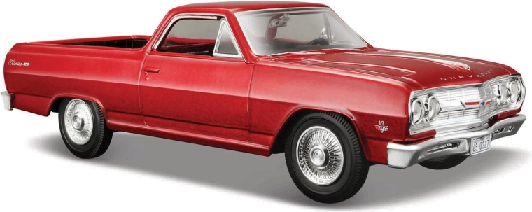 Maisto Chevrolet El Camino 1965 rojo metalizado 1:24