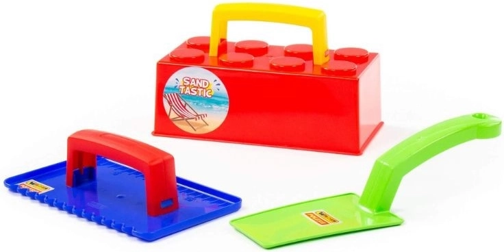 Set infantil de albañilería para arena