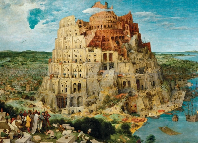 Puzzle Torre de Babilonia 1000 piezas
