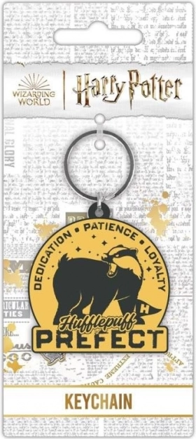 Llavero de goma Hufflepuff