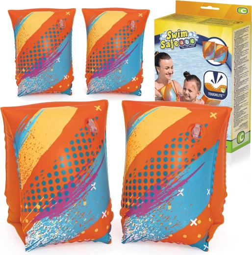 Manguitos inflables de natación para niños S/M con mariposas Bestway