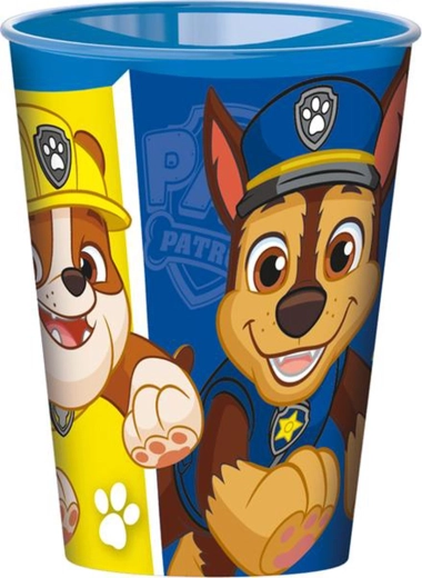 Vaso de plástico Paw Patrol 260 ml azul