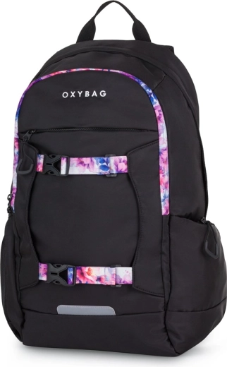 Mochila estudiantil Oxy Zero Flowers 27 l