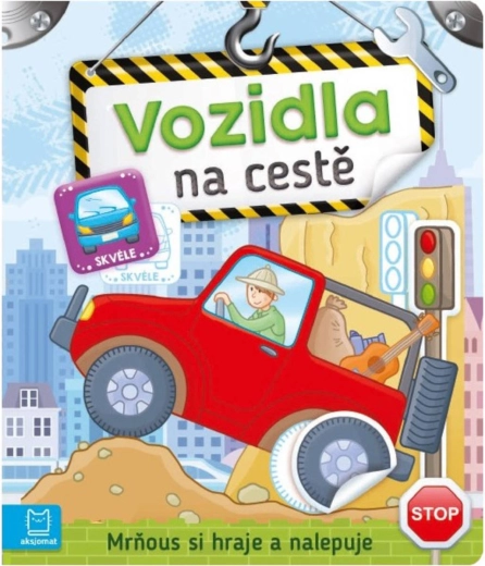 Gruñón juega y pega: vehículos en la carretera – libro de pegatinas