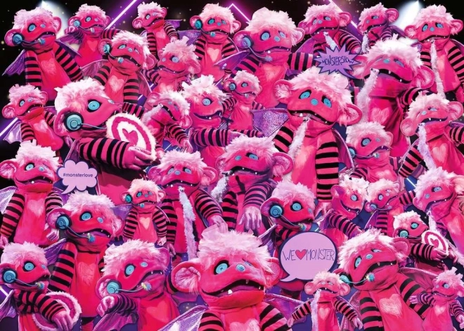 Puzzle Ravensburger Masked Singer con monstruo de 1000 piezas