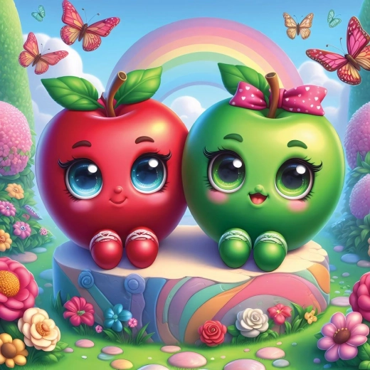 Puzzle YAZZ «Manzanitas adorables» 1023 piezas