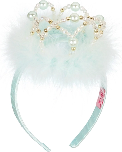 Souza! Diadema para el cabello Alexandra con corona, verde menta claro