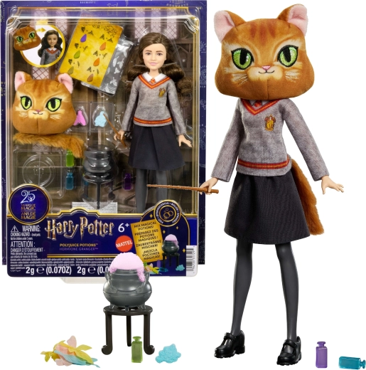 Harry Potter Hermione Granger – muñeca mágica con set de la Poción Multijugos