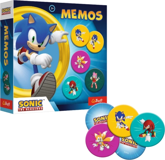 Pexeso SONIC THE HEDGEHOG de Trefl
