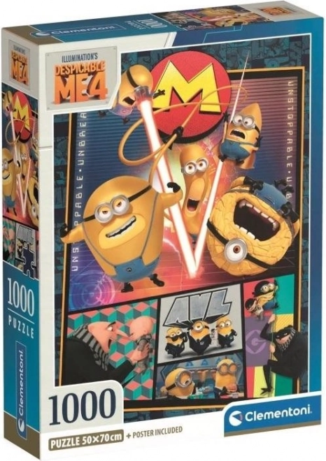 Puzzle Yo, villano 4 – 1000 piezas CLEMENTONI