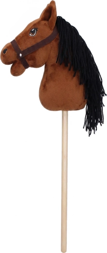 Caballito con palo (hobby horse) marrón 68 cm