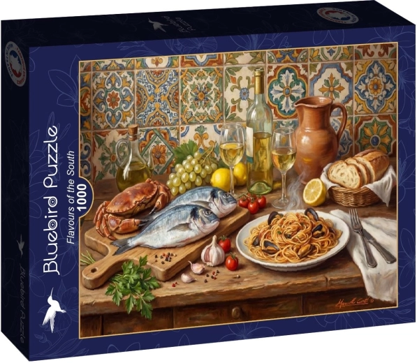 Puzzle Bluebird "Chutě jihu" 1000 piezas
