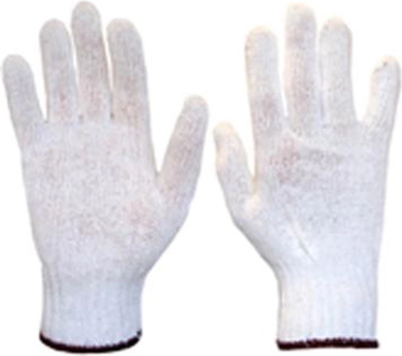 Guantes de algodón tejidos