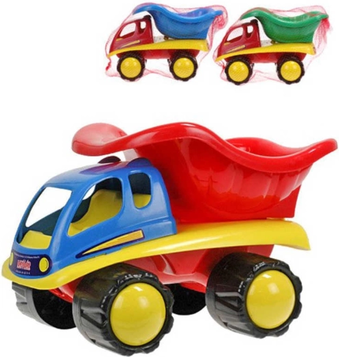 Camión infantil de plástico volquete Tulipán 32 cm - 1 unidad