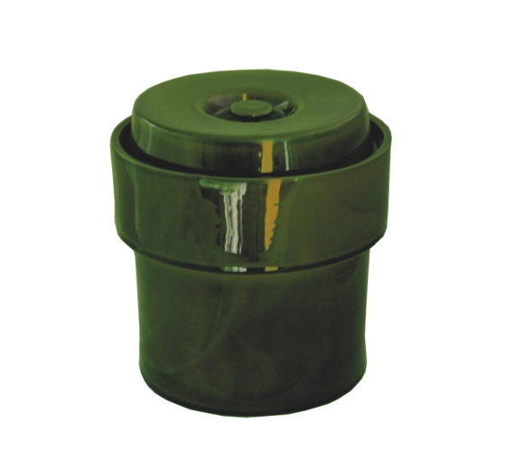 Olla cerámica hermética 5 l verde