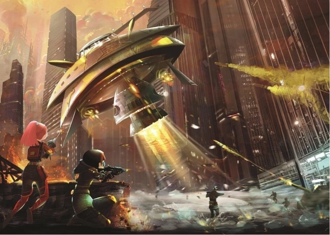 Puzzle de guerras espaciales – 200 piezas (ART PUZZLE)