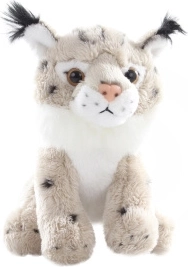Lince de peluche 13 cm