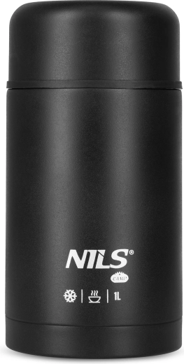 Termo para comida NILS Camp 1000 ml negro