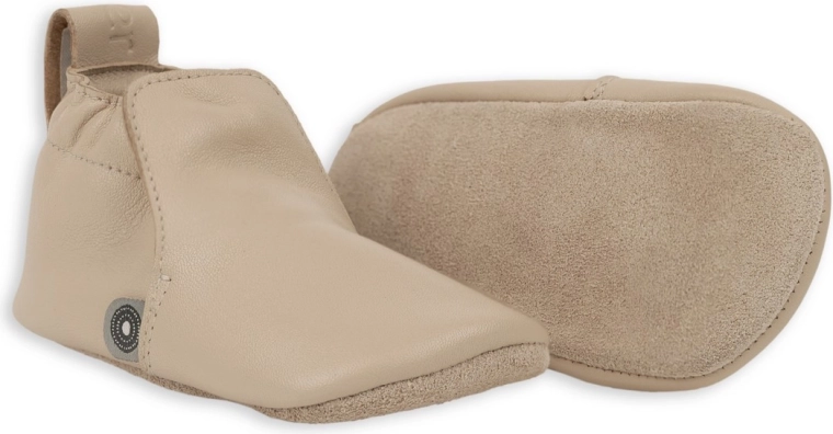 Patucos de cuero Lodger beige (12–15 meses)