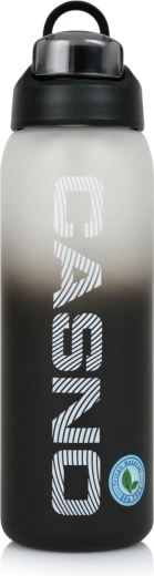 Botella de agua de tritán Casno Shadow 1000 ml blanca/gris degradado