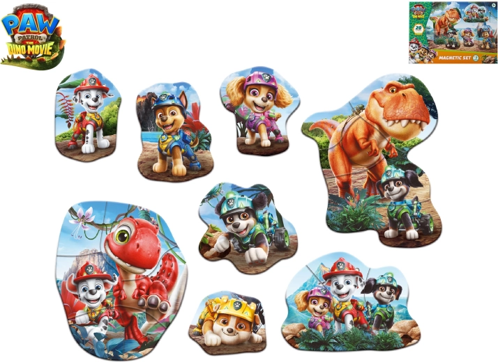 Set magnético Paw Patrol: The Dino Movie