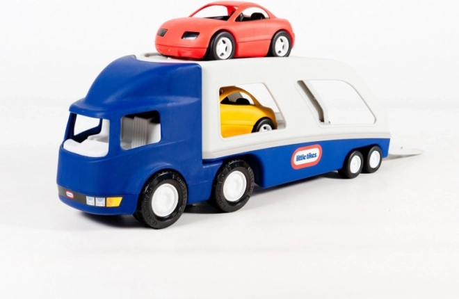 Little Tikes transportador grande de coches – azul/gris
