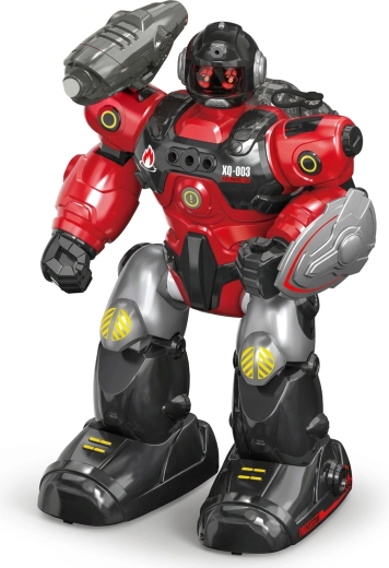 Robot bombero teledirigido que rocía agua, 40 cm