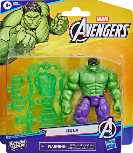 Figura Hasbro Marvel Avengers ActionVerse Hulk