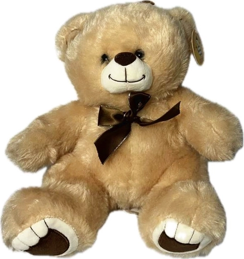 Osito de peluche marrón claro 28 cm