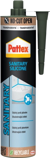 Silicona sanitaria Pattex transparente 280 ml